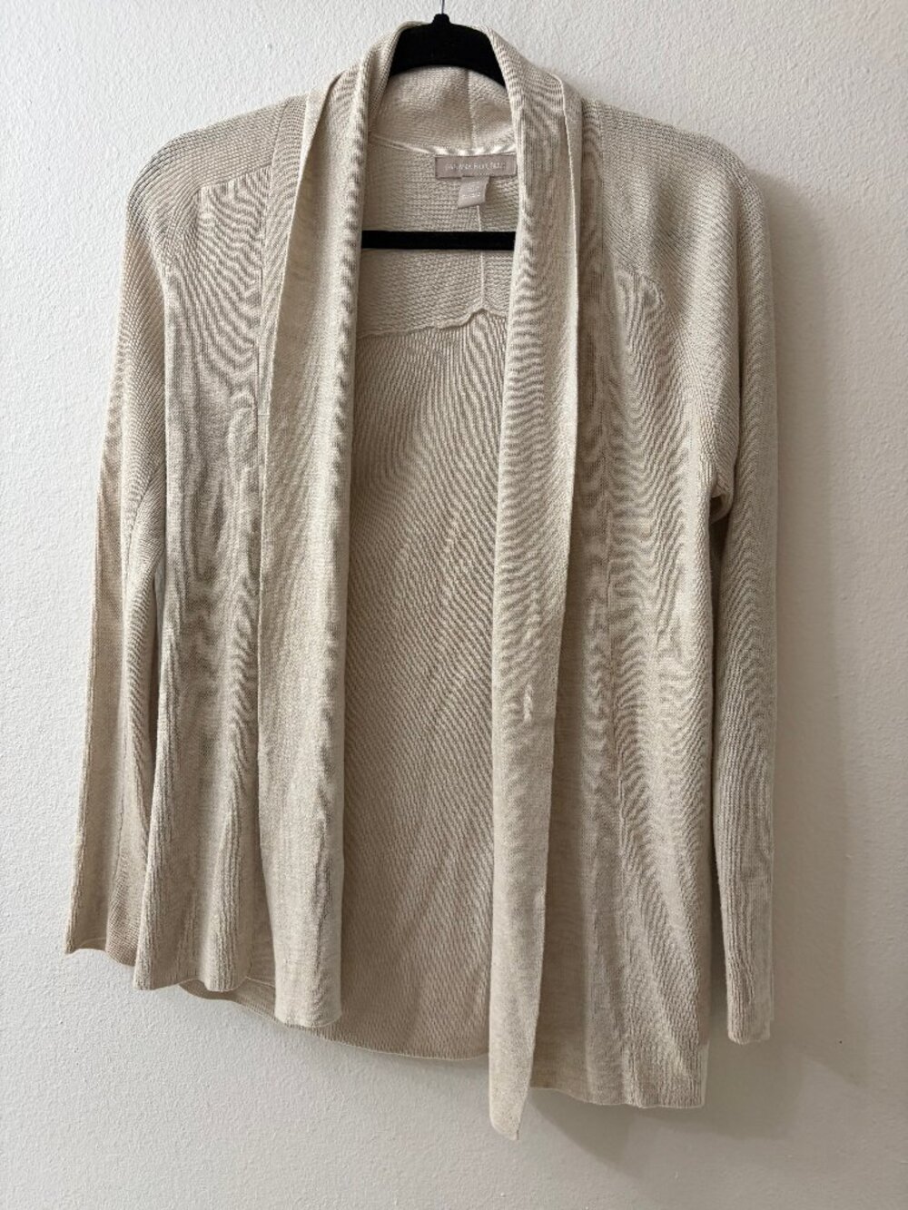 Banana Republic Tan Waterfall Cardigan Size Petite Small
